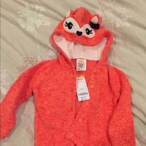 Gymboree Girl Toddler Fox Sweater (18-24 mo)
